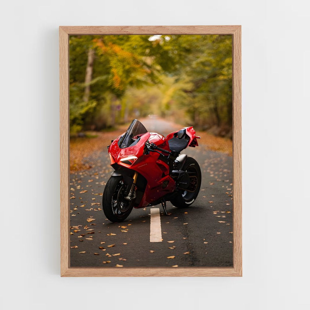 Poster v raffiné Panigale – affiche Ducati (vue 4)